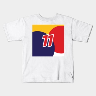 Sergio Perez Coloured Circles - Driver Number Kids T-Shirt